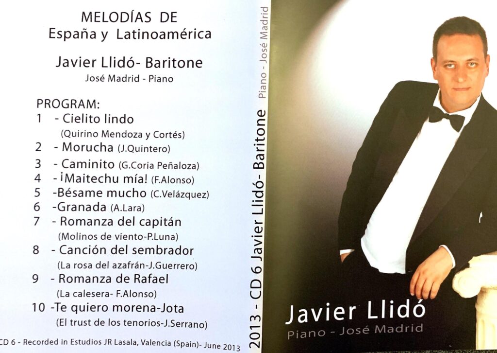 CD 6 - Melodías de España y Latinoamérica